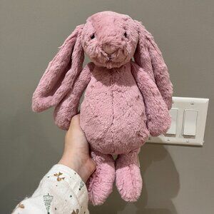 BNWT Original Medium Tulip Bashful Bunny Rabbit Jellycat - HTF